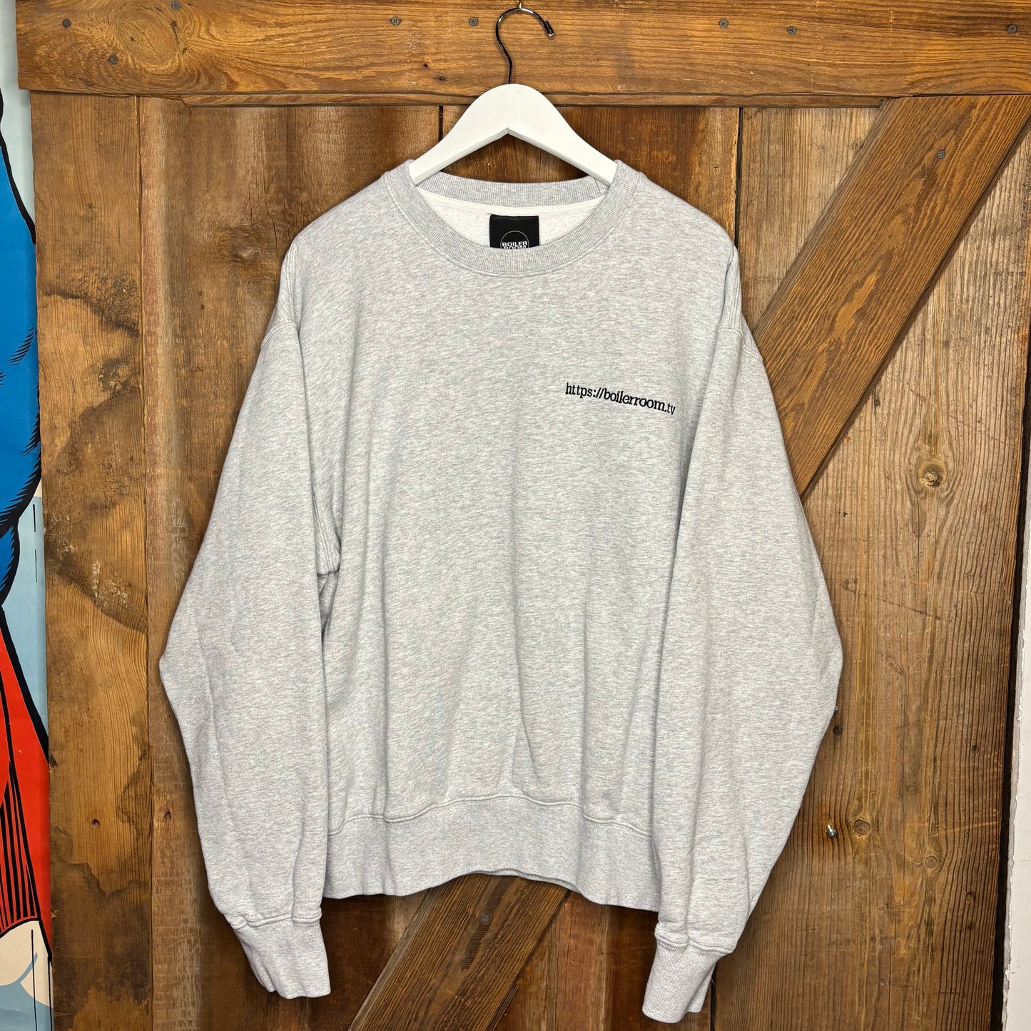 Boiler Room Website Crewneck