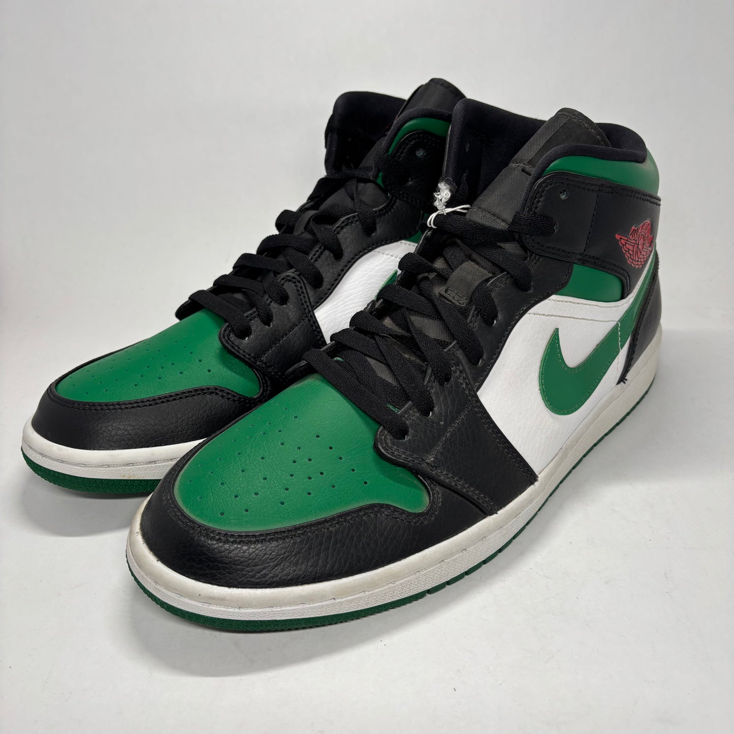 AJ1 Mid Green Toe Sz 12.5