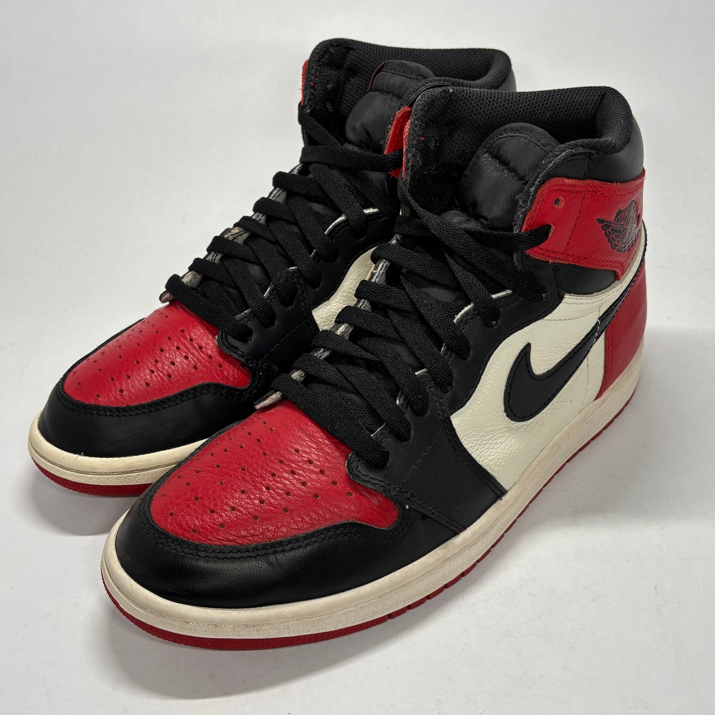 Jordan 1  Bred Toe  Used