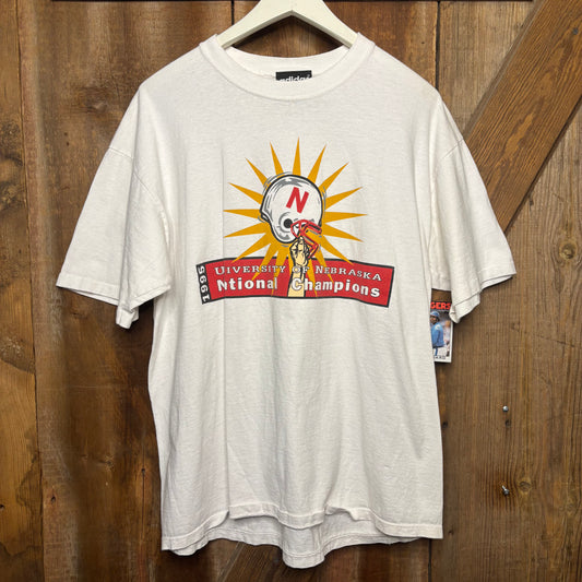 1995 Nebraska Champs Adidas