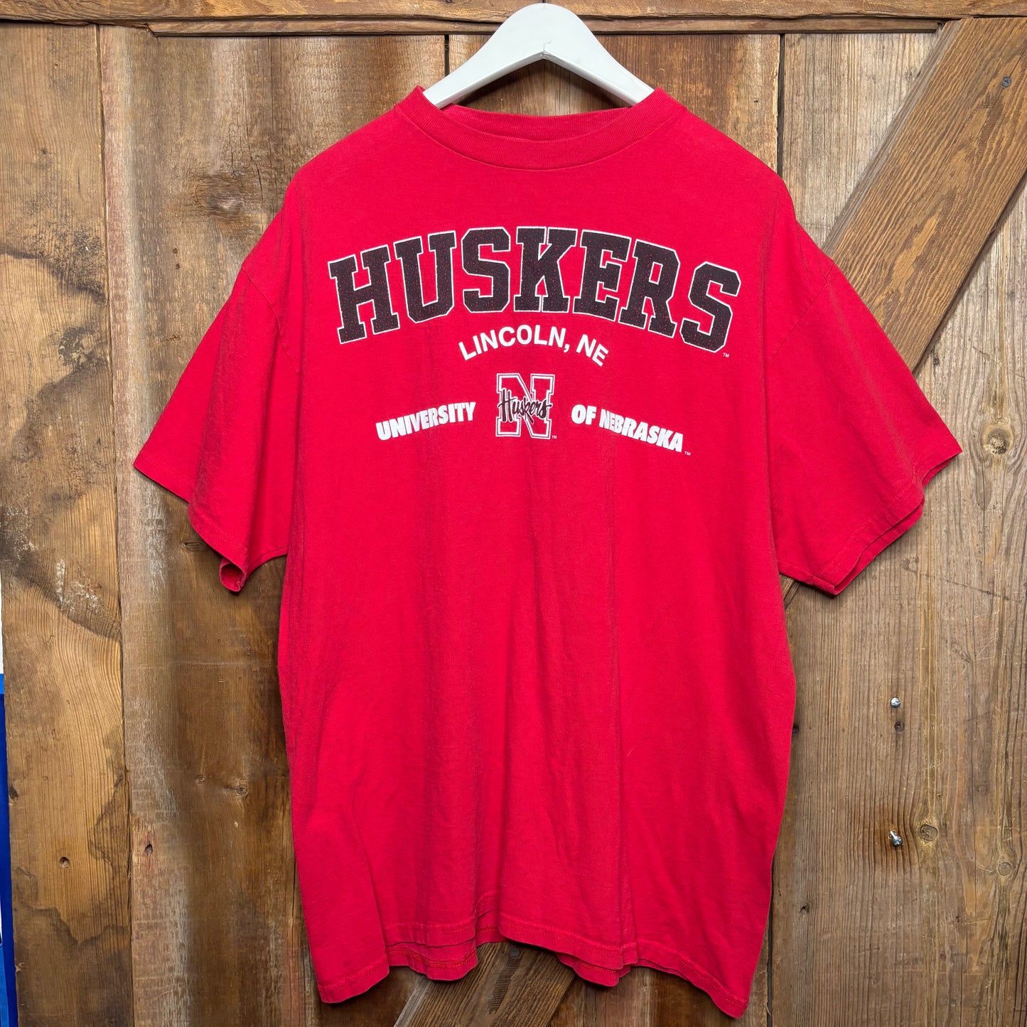 90s Lincoln NE Huskers Tee Used
