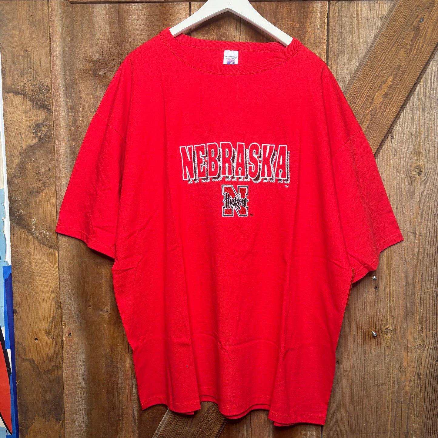 1990's Nebraska Embroidered W/ Tags DS