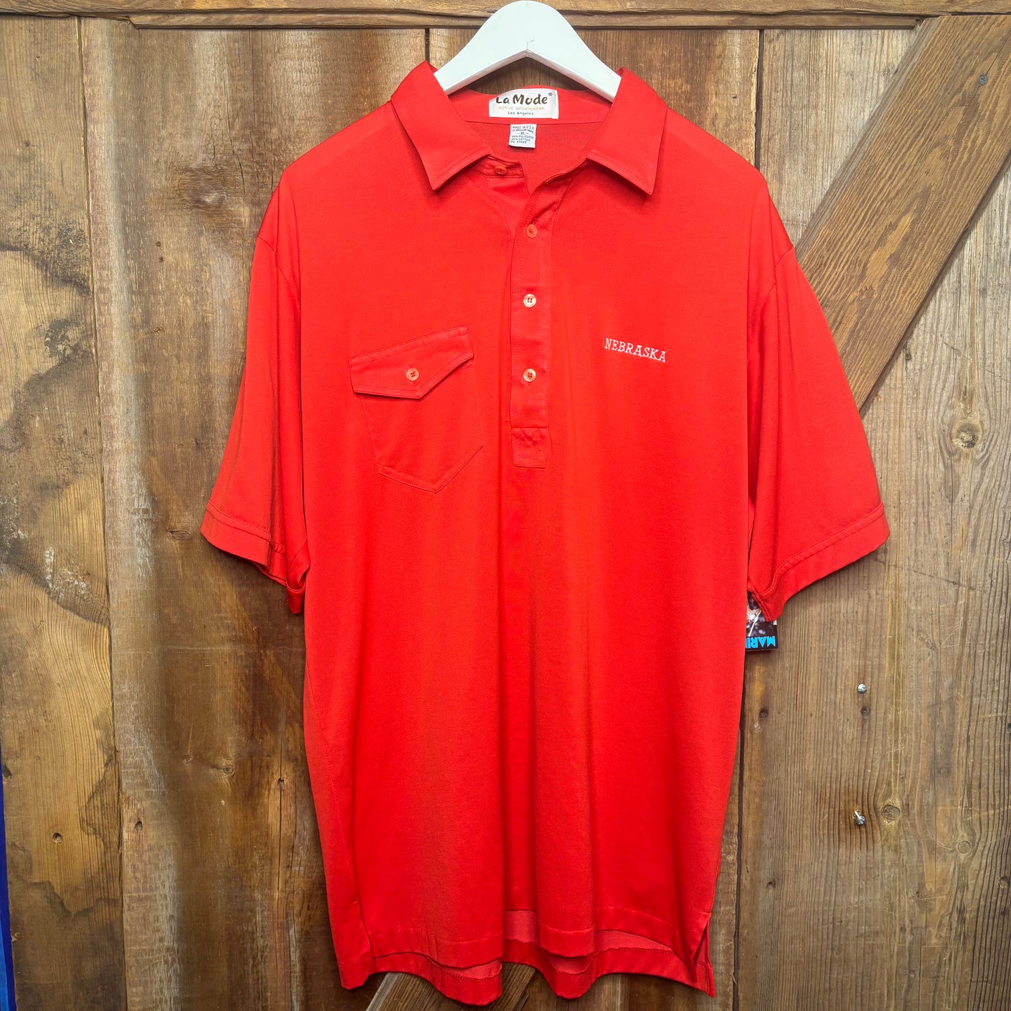 vtg NE Polo Focket XL