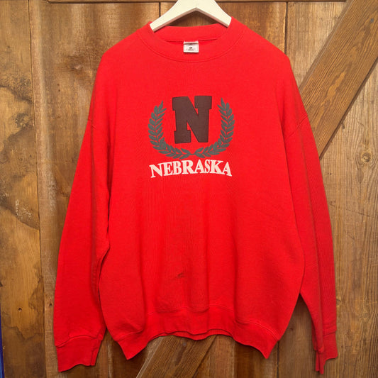 Huskers N Wreath