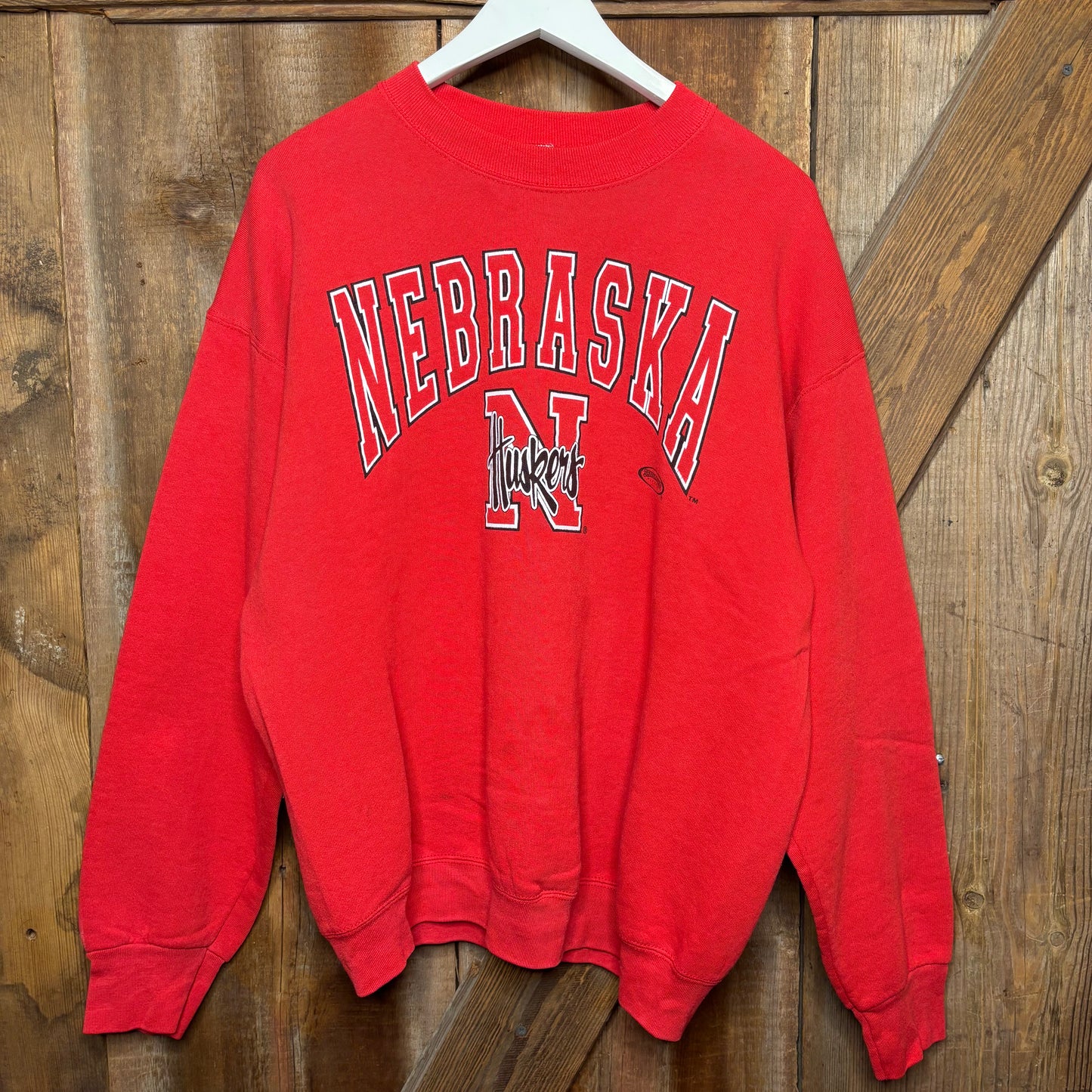 Huskers Arch Logo Crewneck