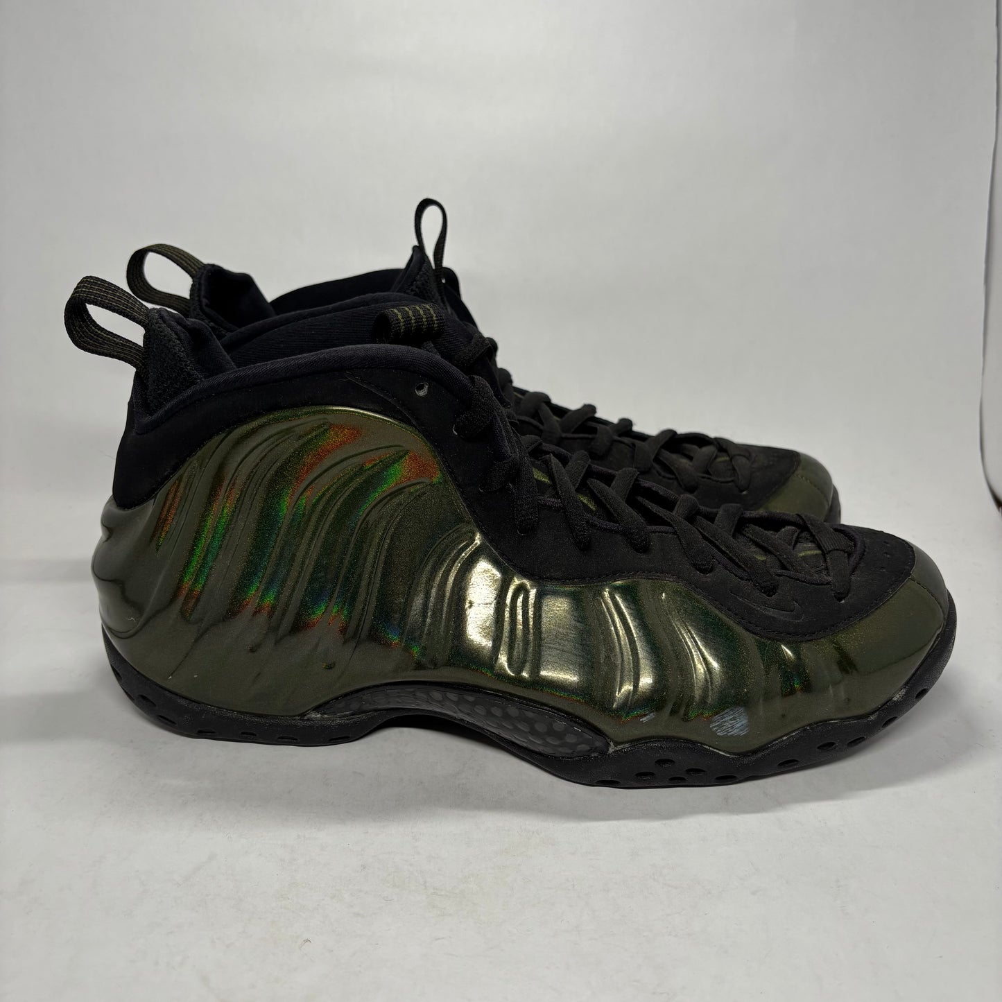 Nike Foamposite Legion Green Used No Box