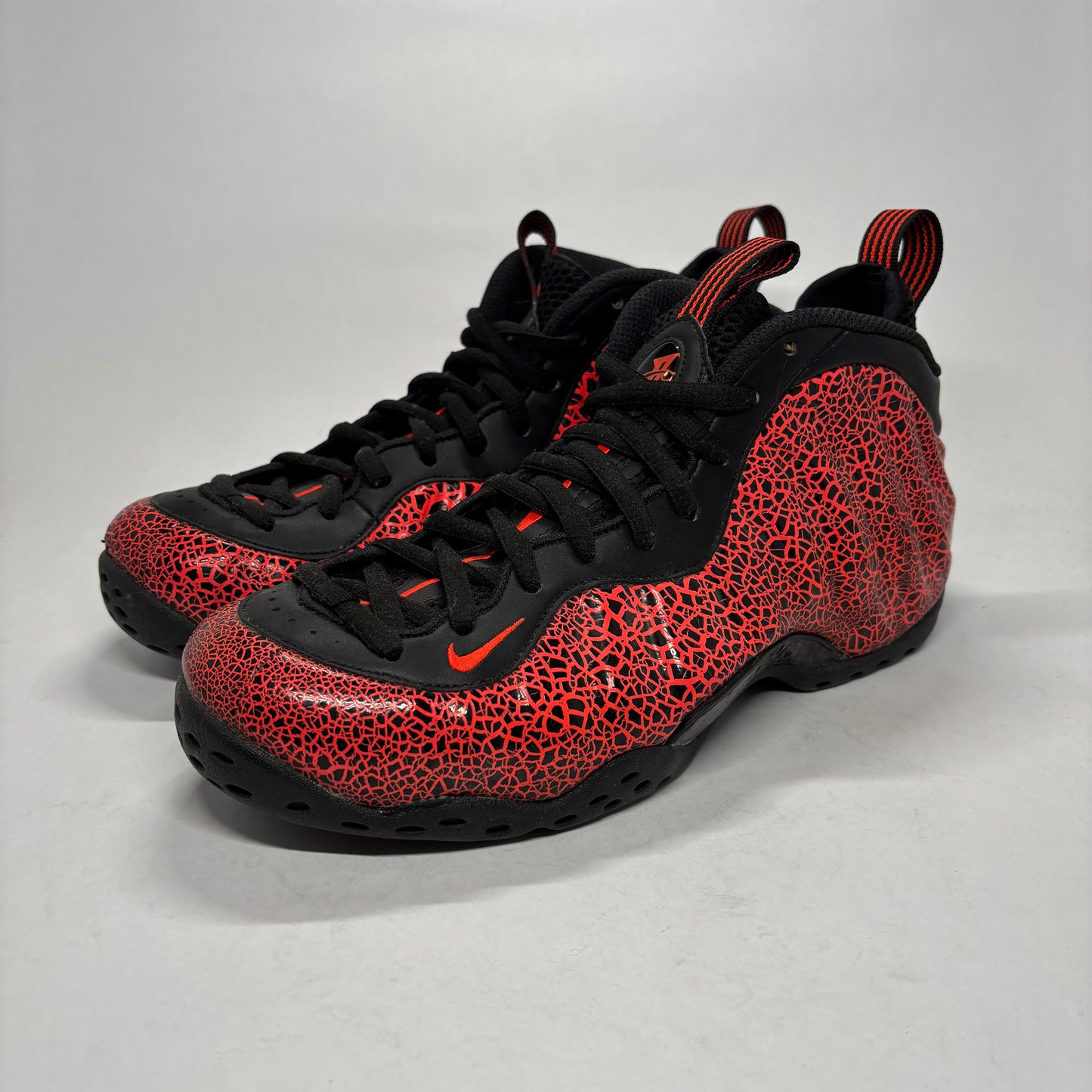Nike Foamposite Cracked Lava Used No Box