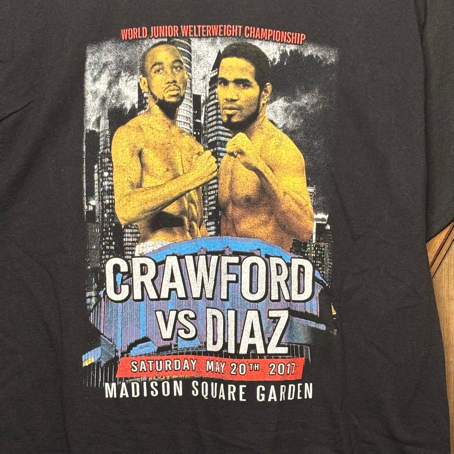 2017 Crawford vs Diaz Fight Tee