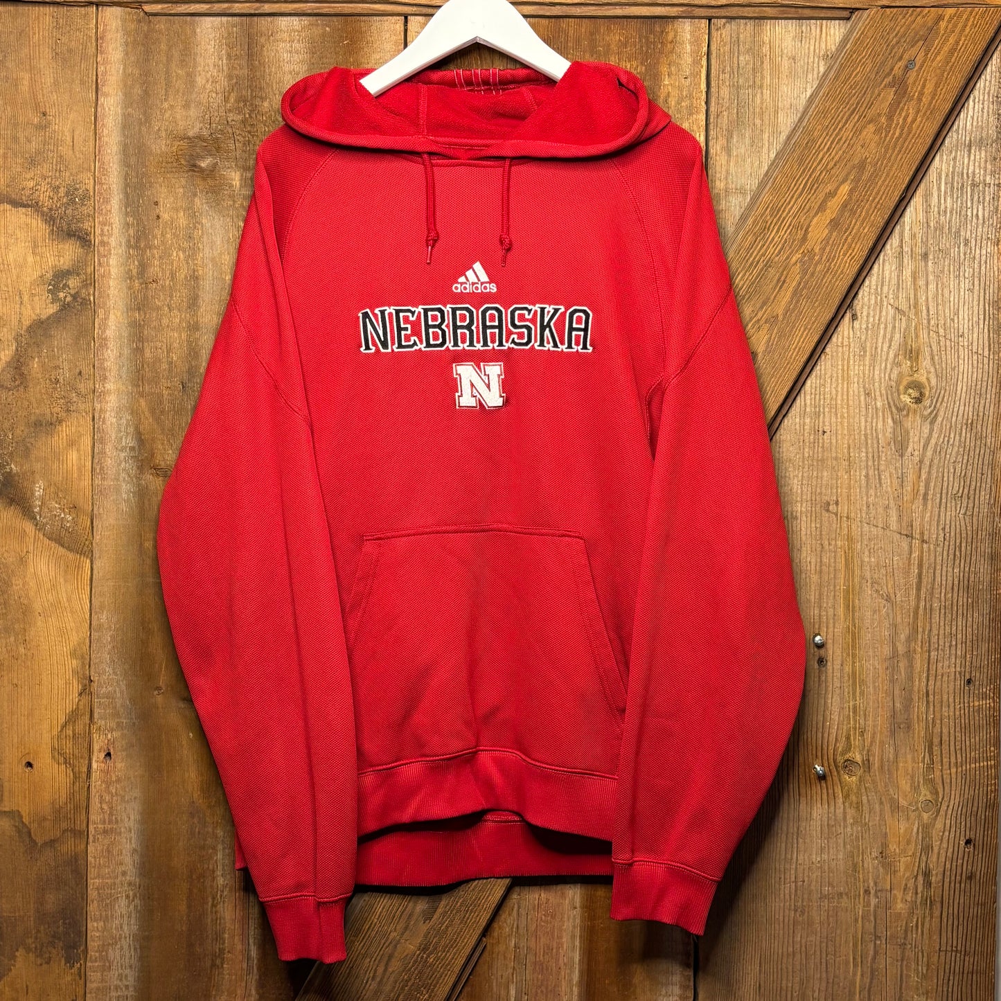 y2k Nebraska Embroidered Climawarm Hoodie