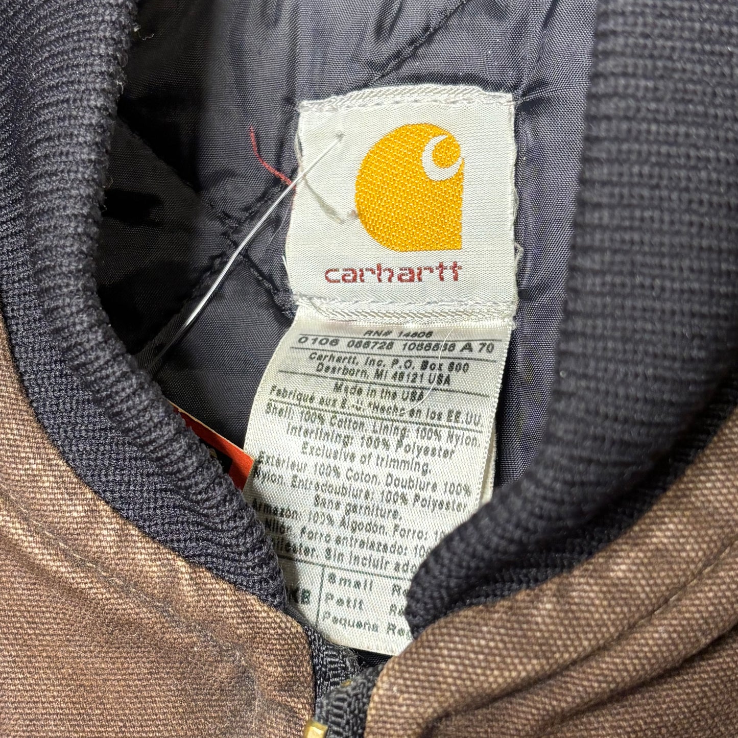 vtg Carhartt Faded Vest Used