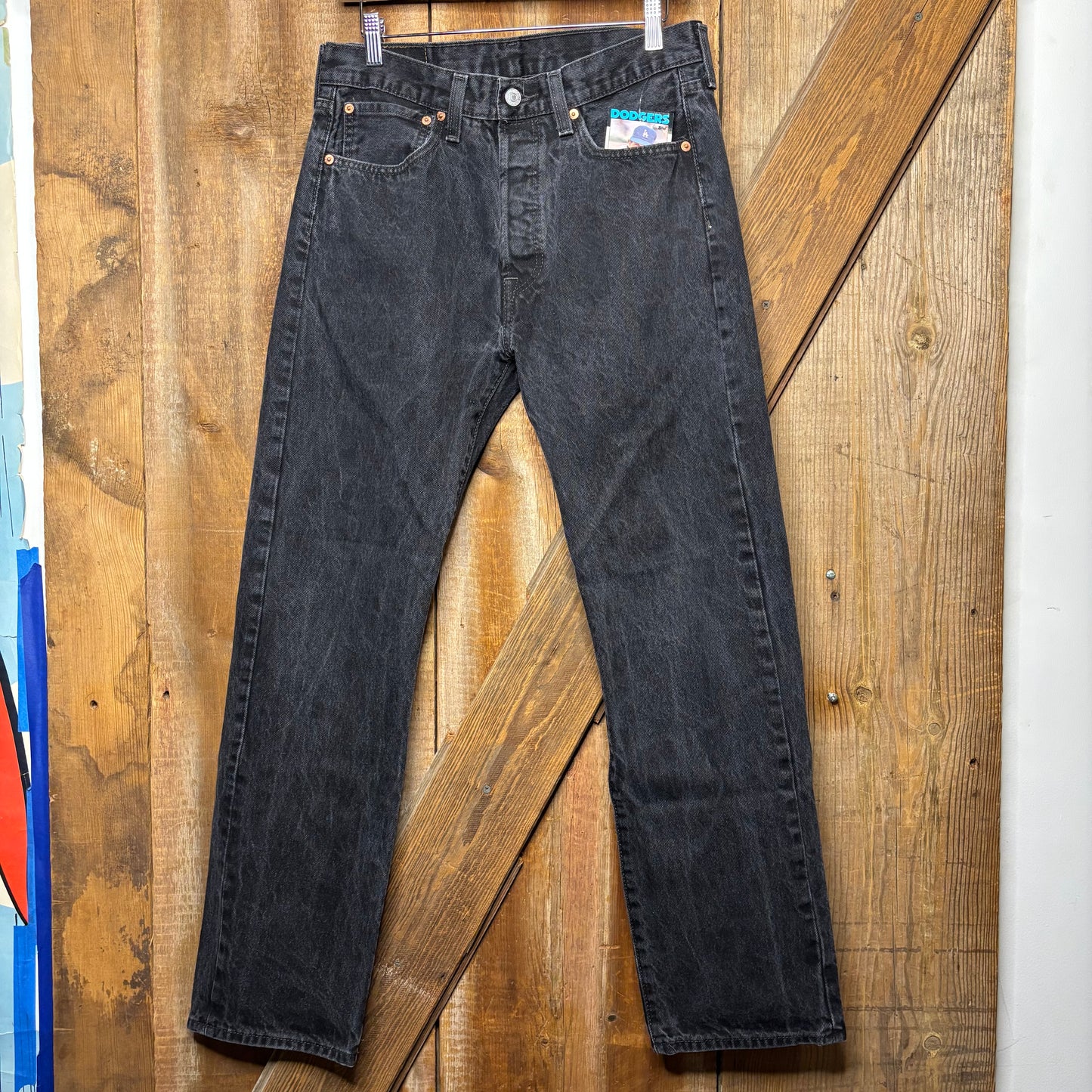 y2k Levis 501 Black 32 x 32