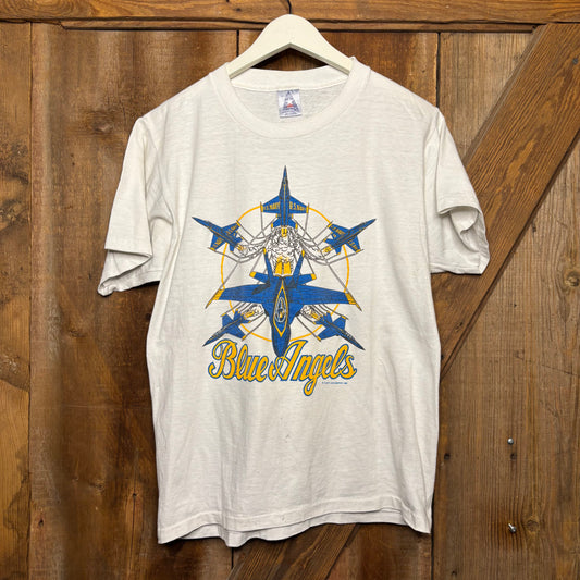 vtg Blue Angels Tee L