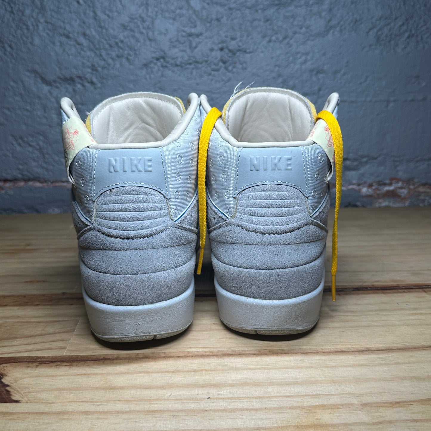 Jodan 2 Union Grey Fog  Used