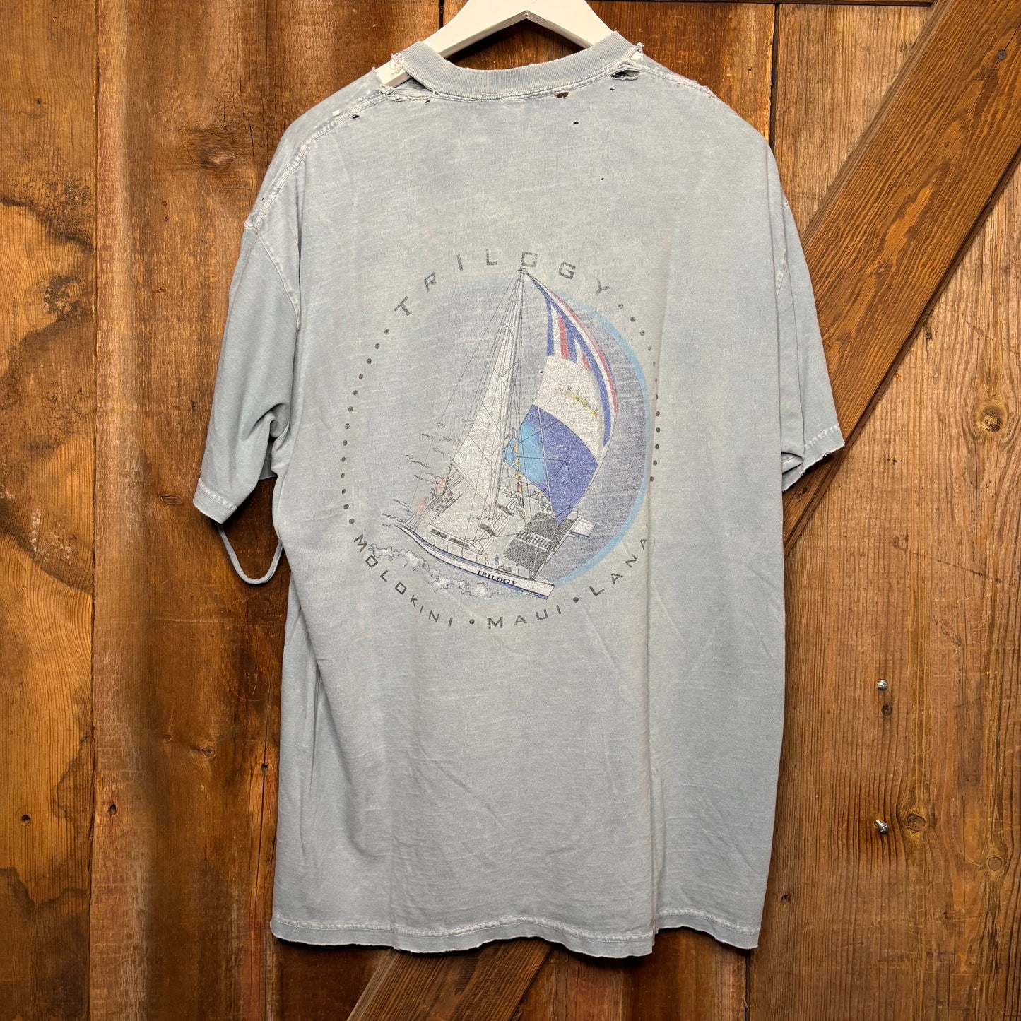 vtg Trilogy Boat Hawaii