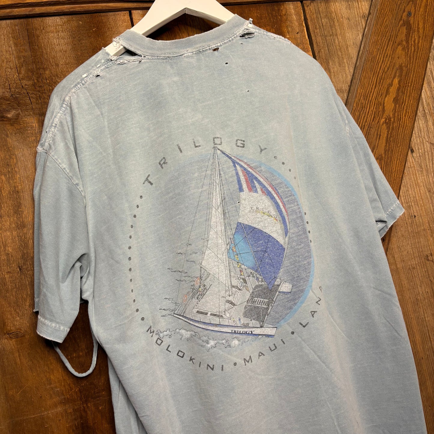 vtg Trilogy Boat Hawaii