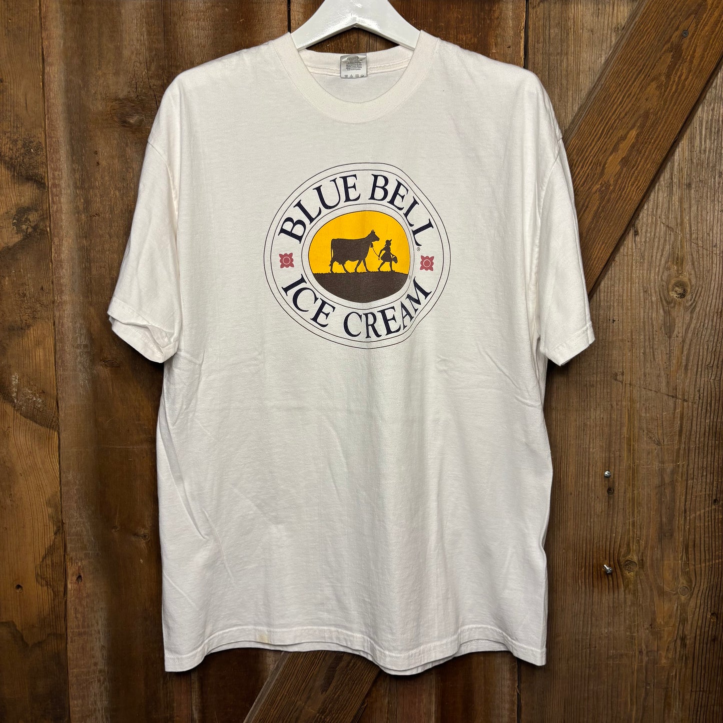 vtg Blue Bell Ice Cream Logo