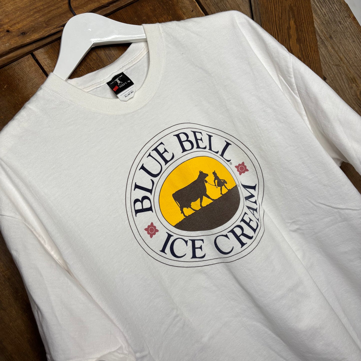 vtg Blue Bell Ice Cream Logo