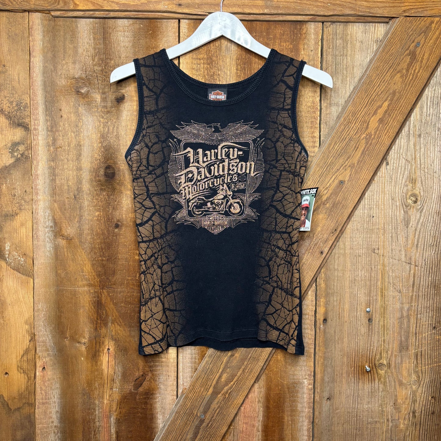 y2k Harley Davidson Rib Knit Tank