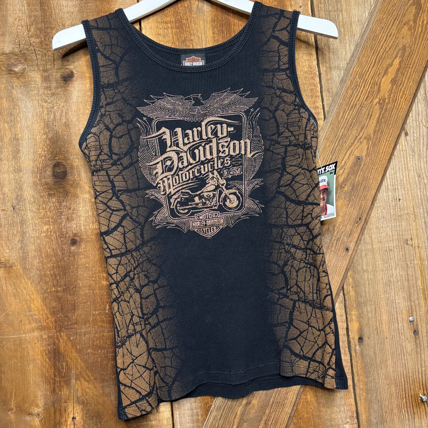 y2k Harley Davidson Rib Knit Tank