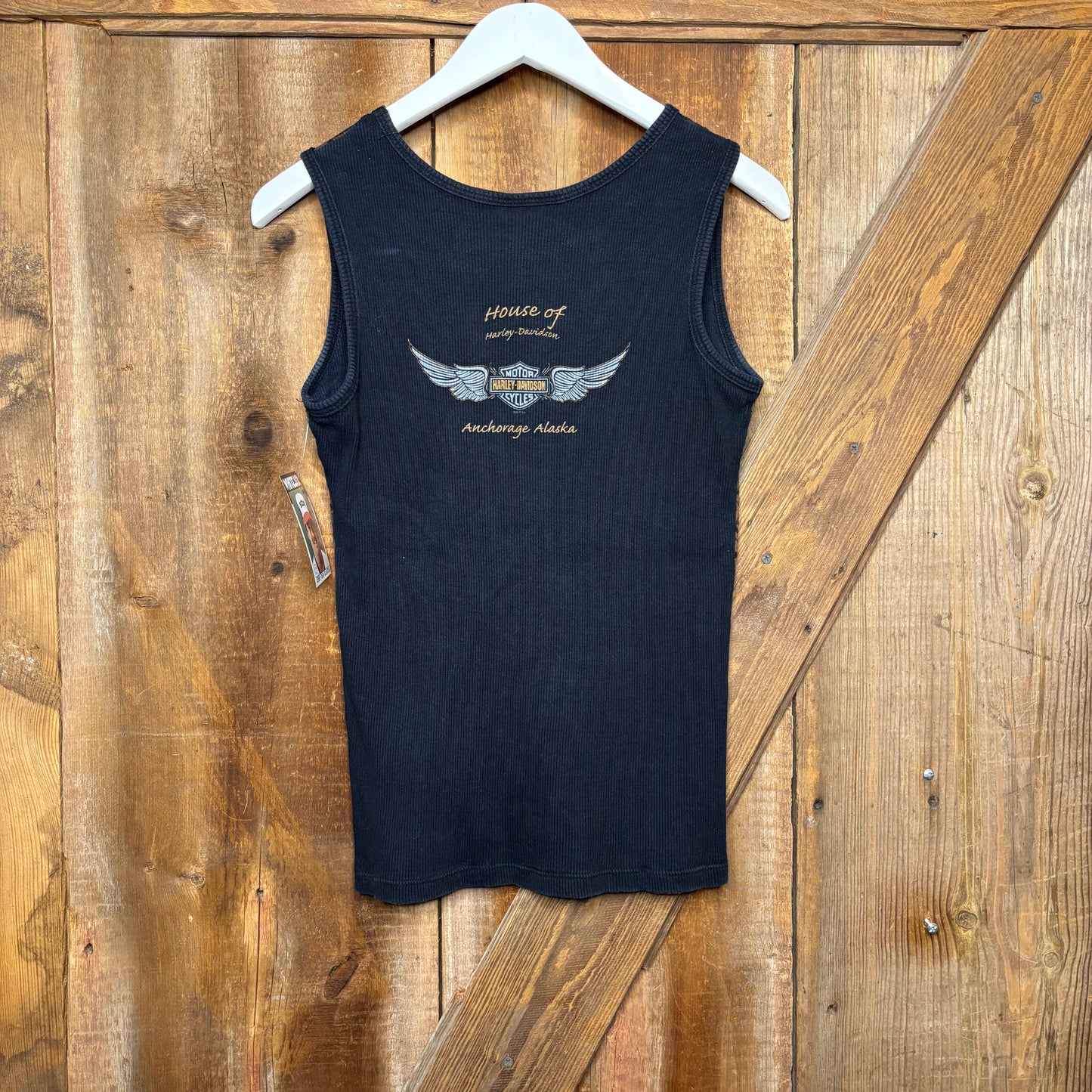 y2k Harley Davidson Rib Knit Tank