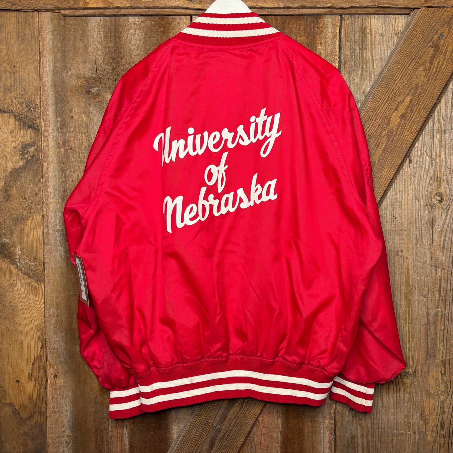 90s University Of Nebraska Coaches Jacket