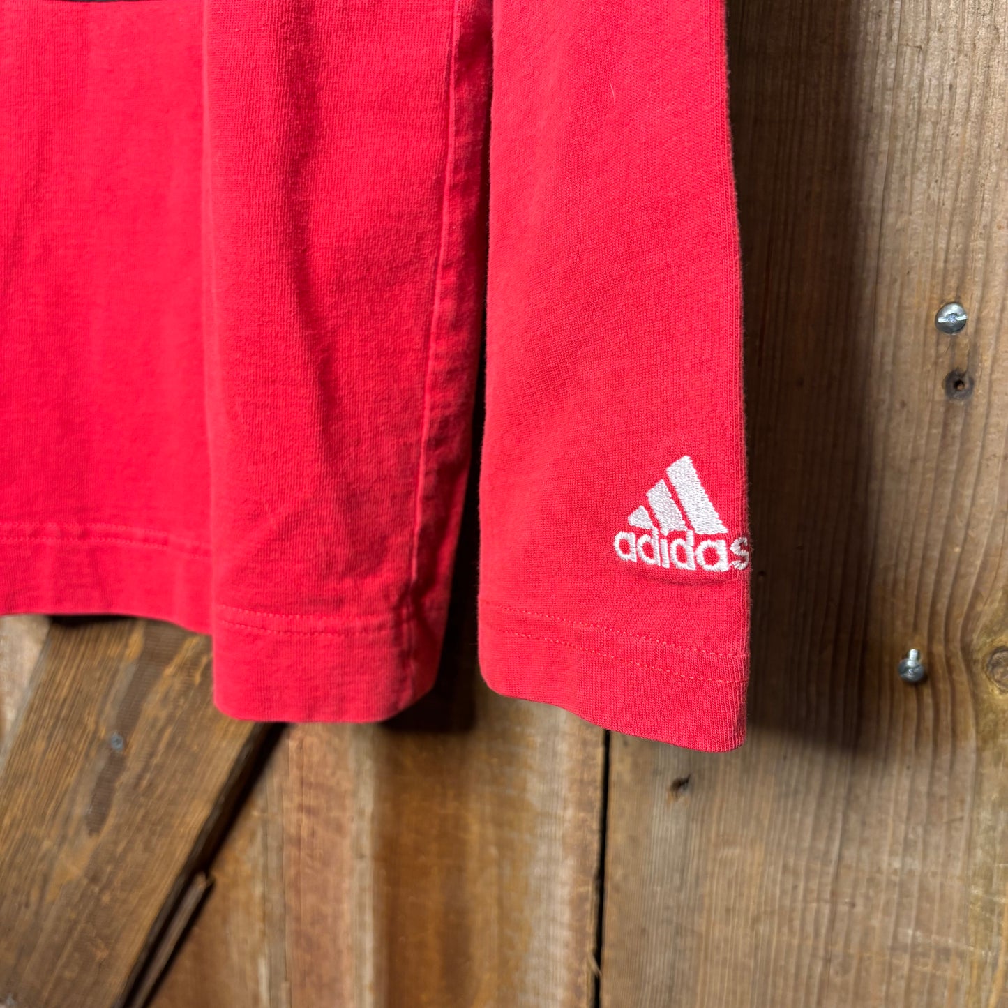 90s Nebraska Adidas Rugby LS