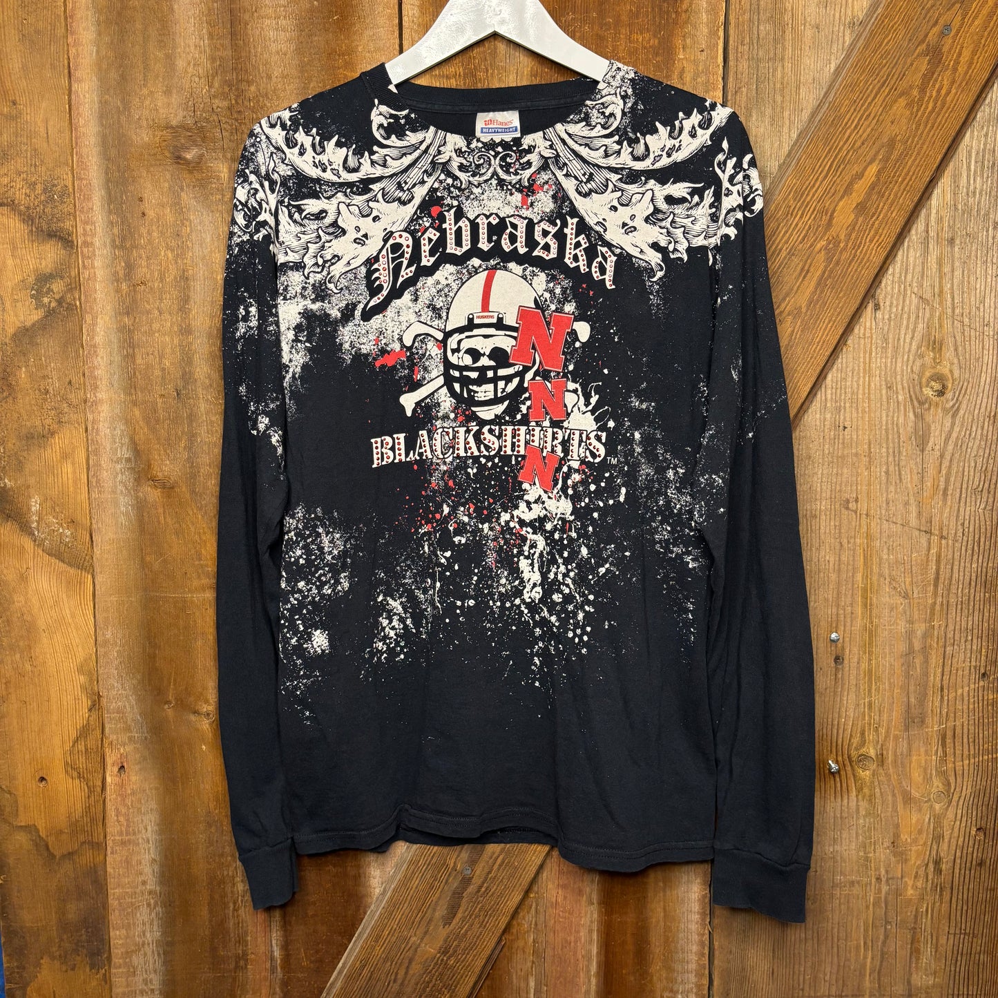 y2k Nebraska Blackshirts Grunge Punk