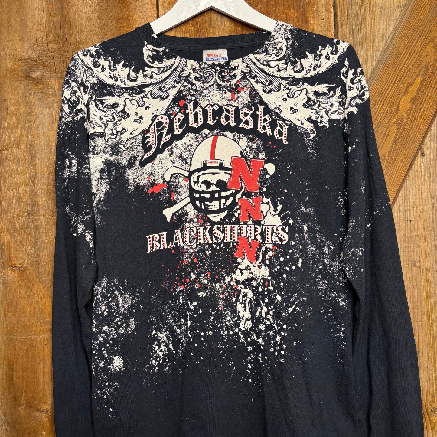 y2k Nebraska Blackshirts Grunge Punk