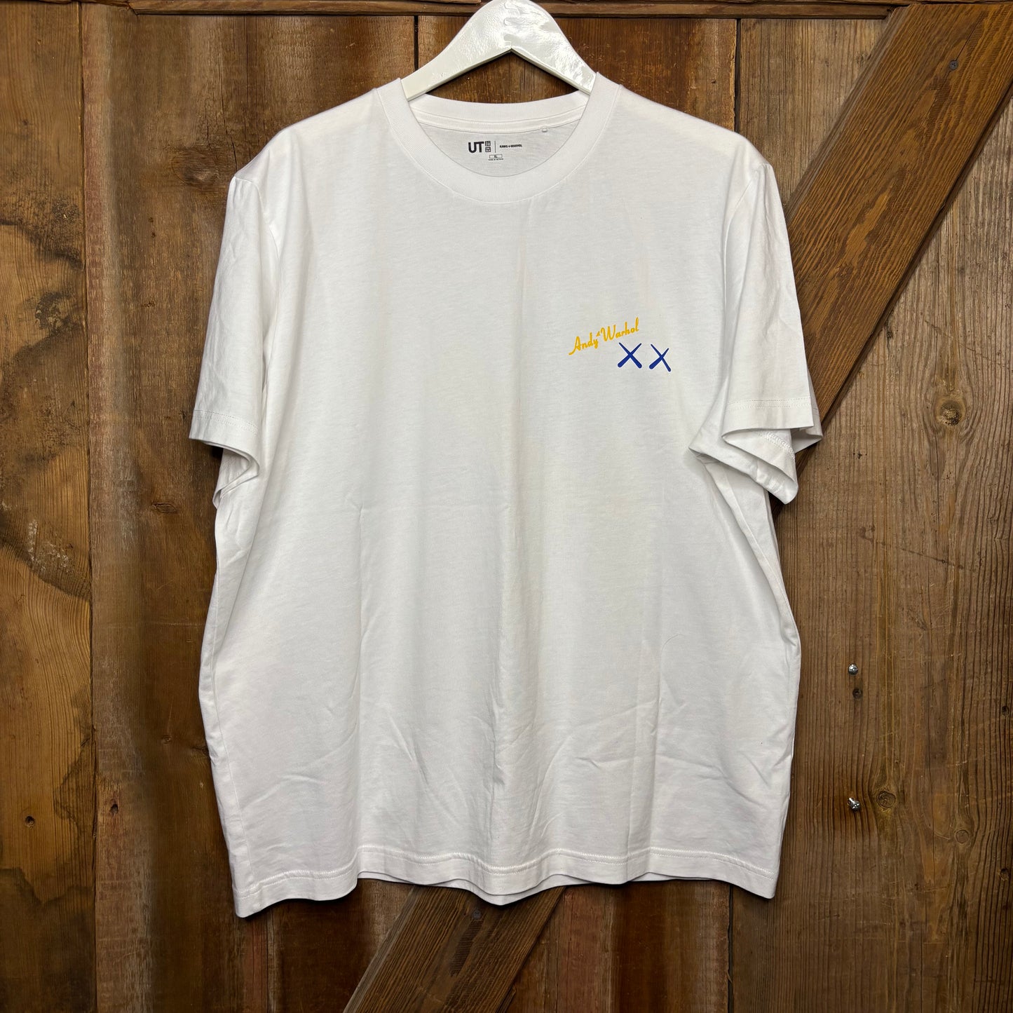 Uniqlo X KAWS + Andy Warhol Peel Here Banana Art