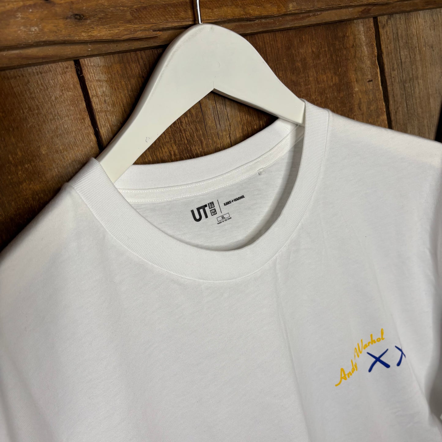 Uniqlo X KAWS + Andy Warhol Peel Here Banana Art