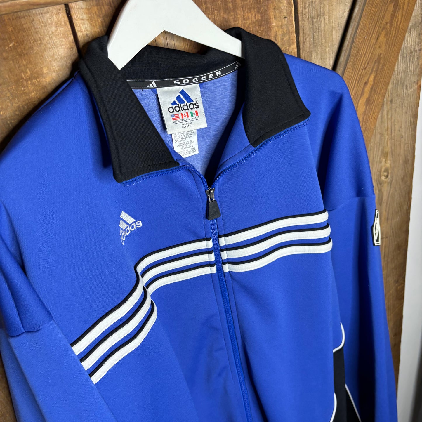 y2k Adidas Zip Up