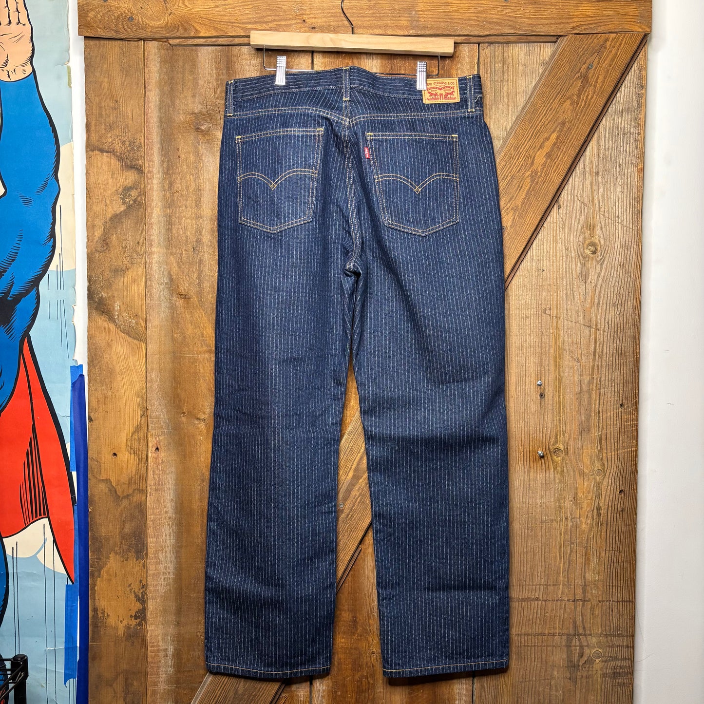 Levis Pinstripped Levis