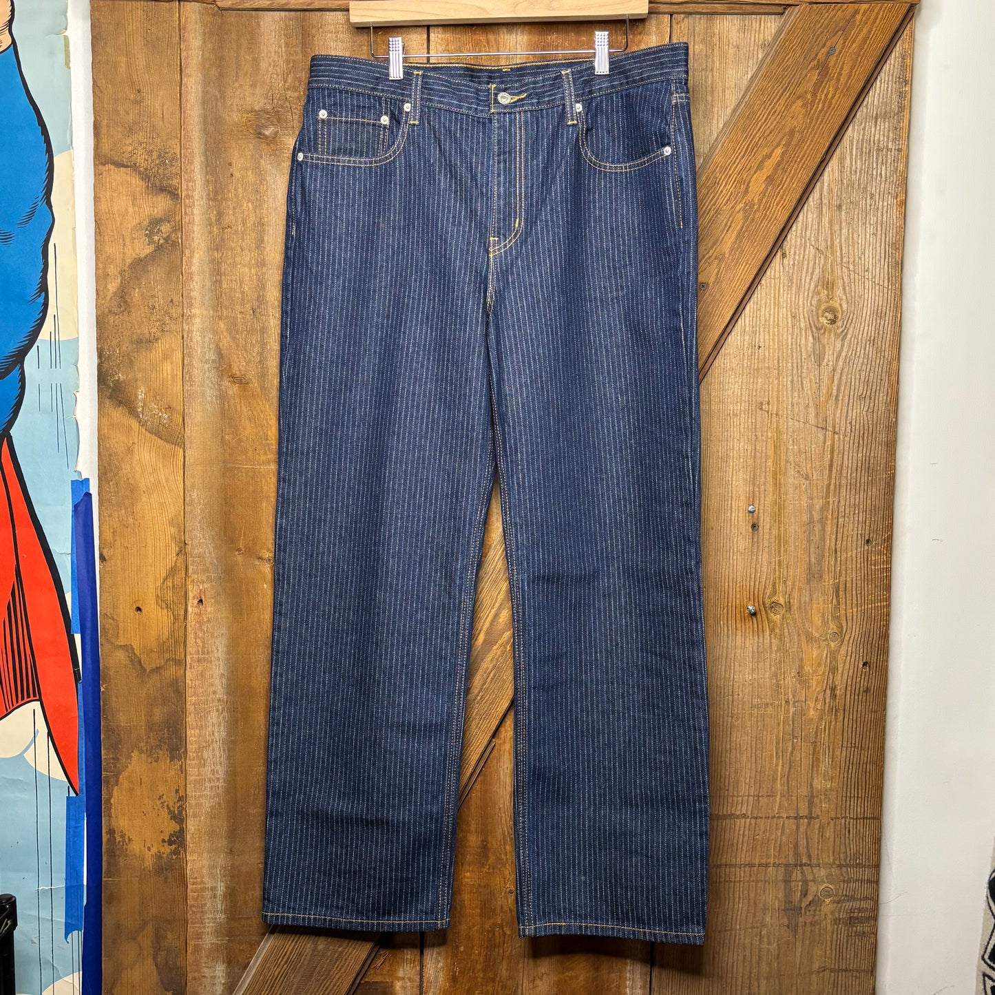 Levis Pinstripped Levis