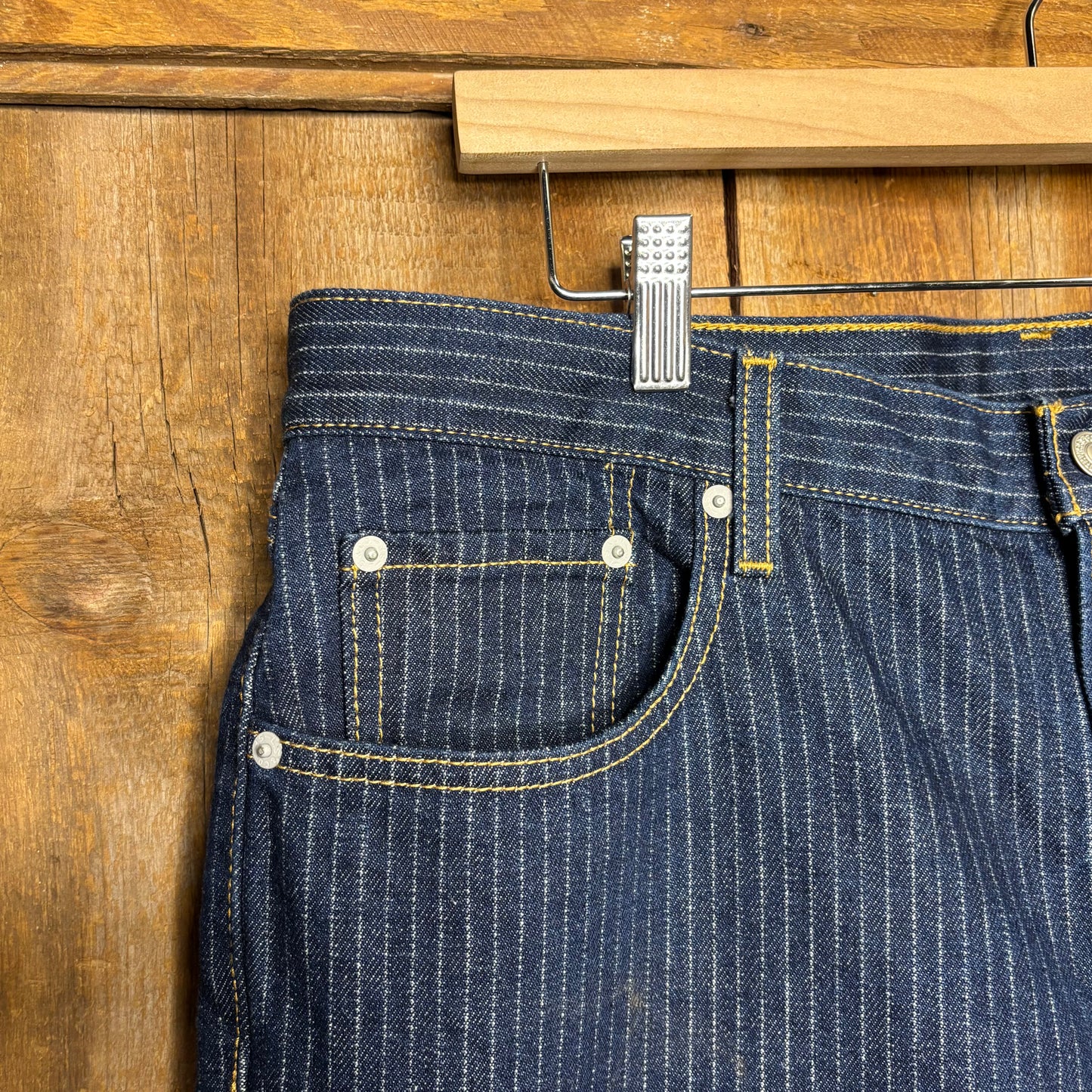 Levis Pinstripped Levis