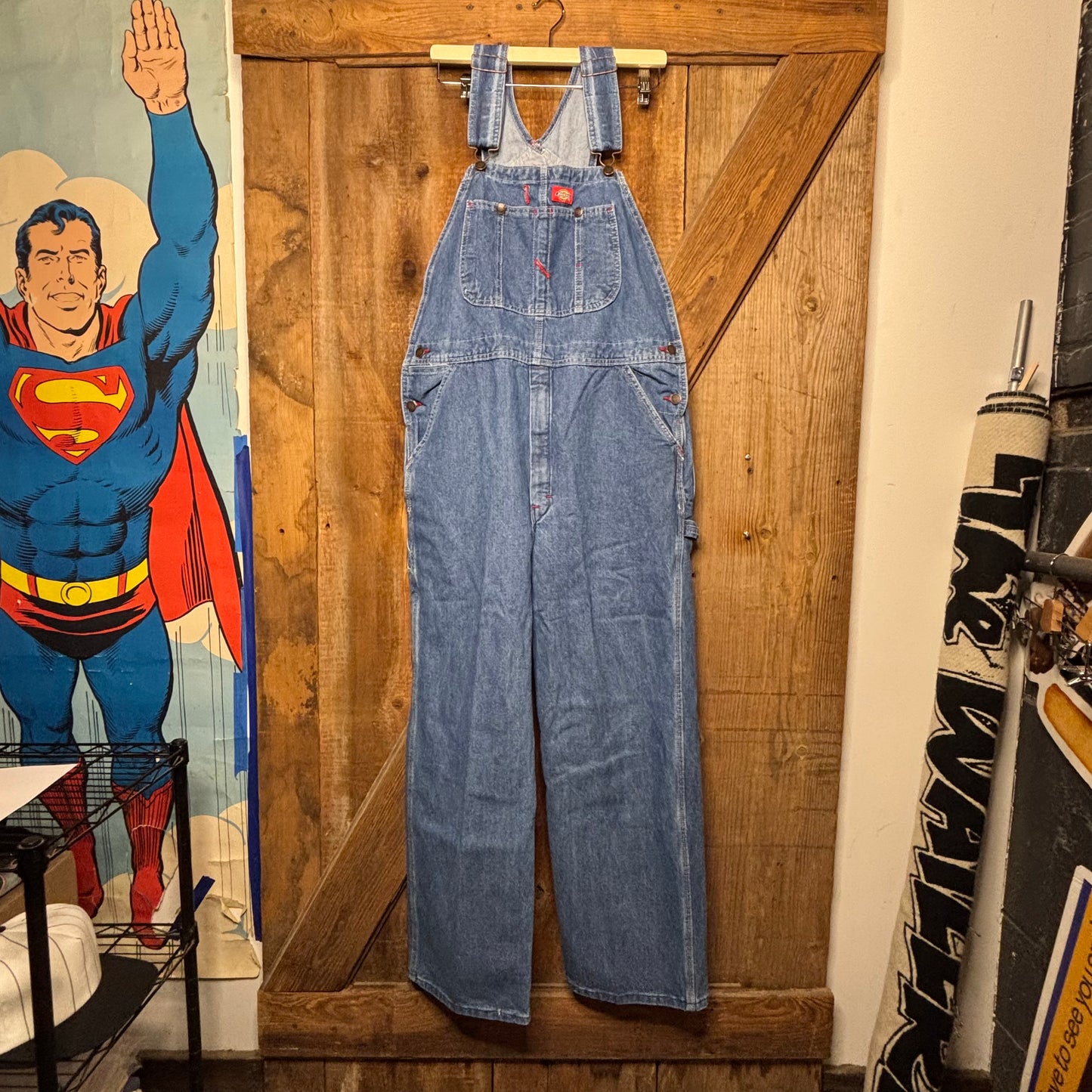 vtg Denim Dickies Overalls