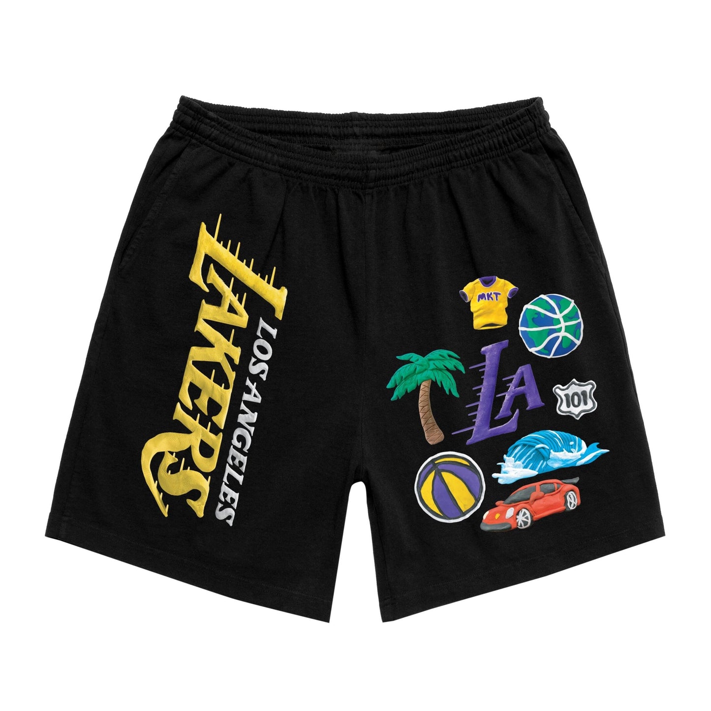 MARKET LAKERS SWEATSHORTS