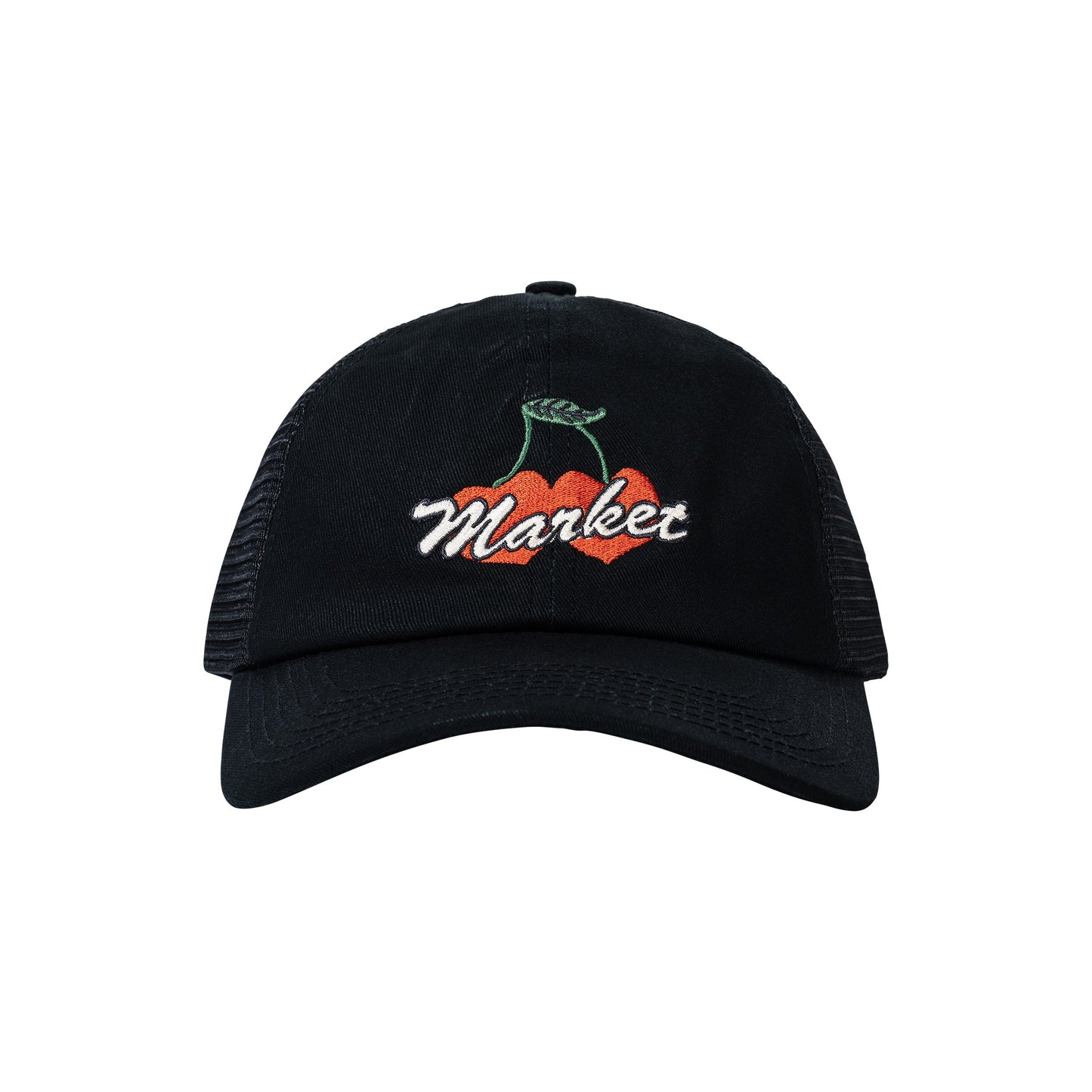 Market DOUBLE CHERRIES TRUCKER HAT
