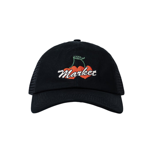 Market DOUBLE CHERRIES TRUCKER HAT