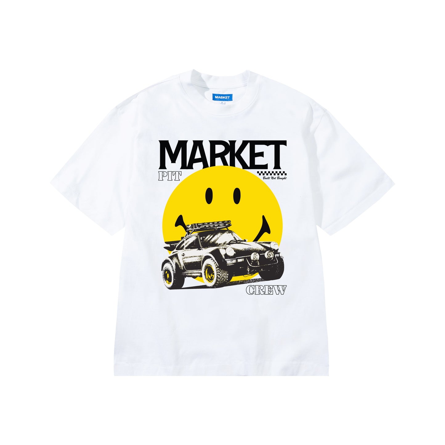 Market SMILEY ALL FOUR T-SHIRT WHITE