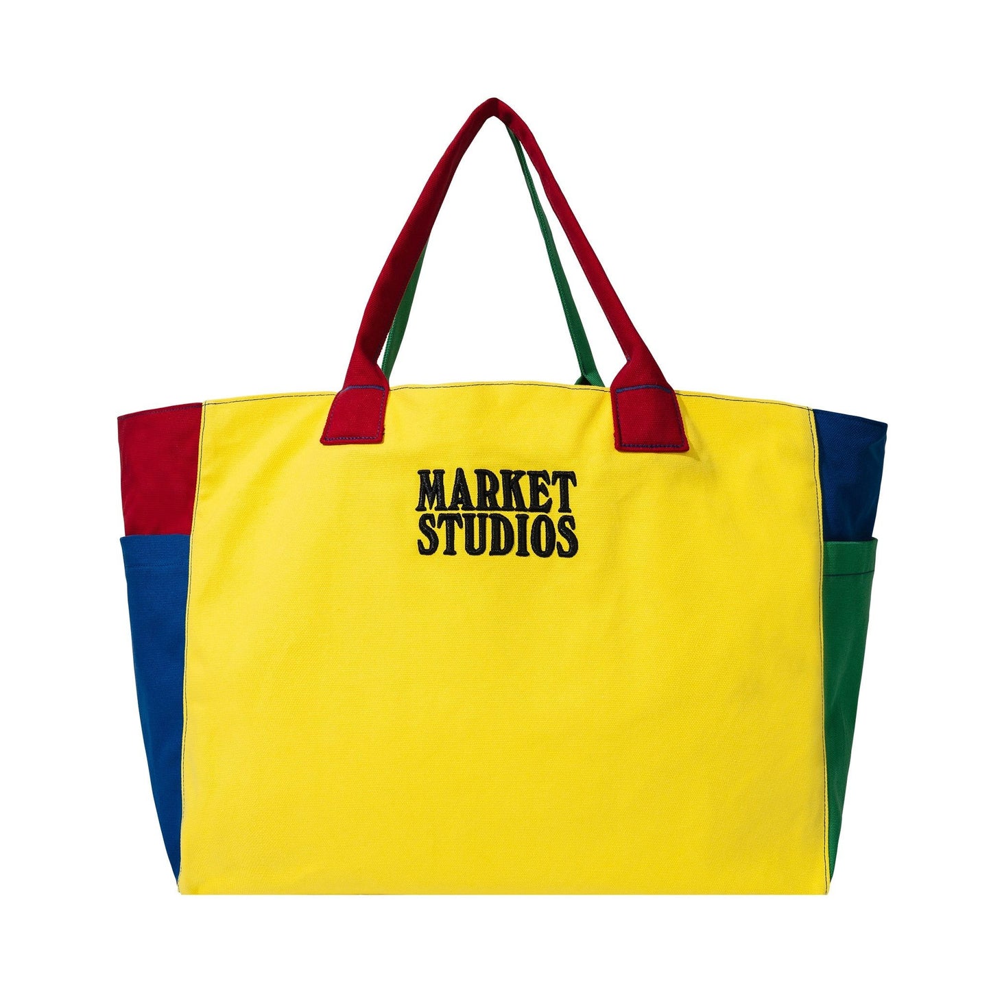 Smiley Colorblock Tote Bag