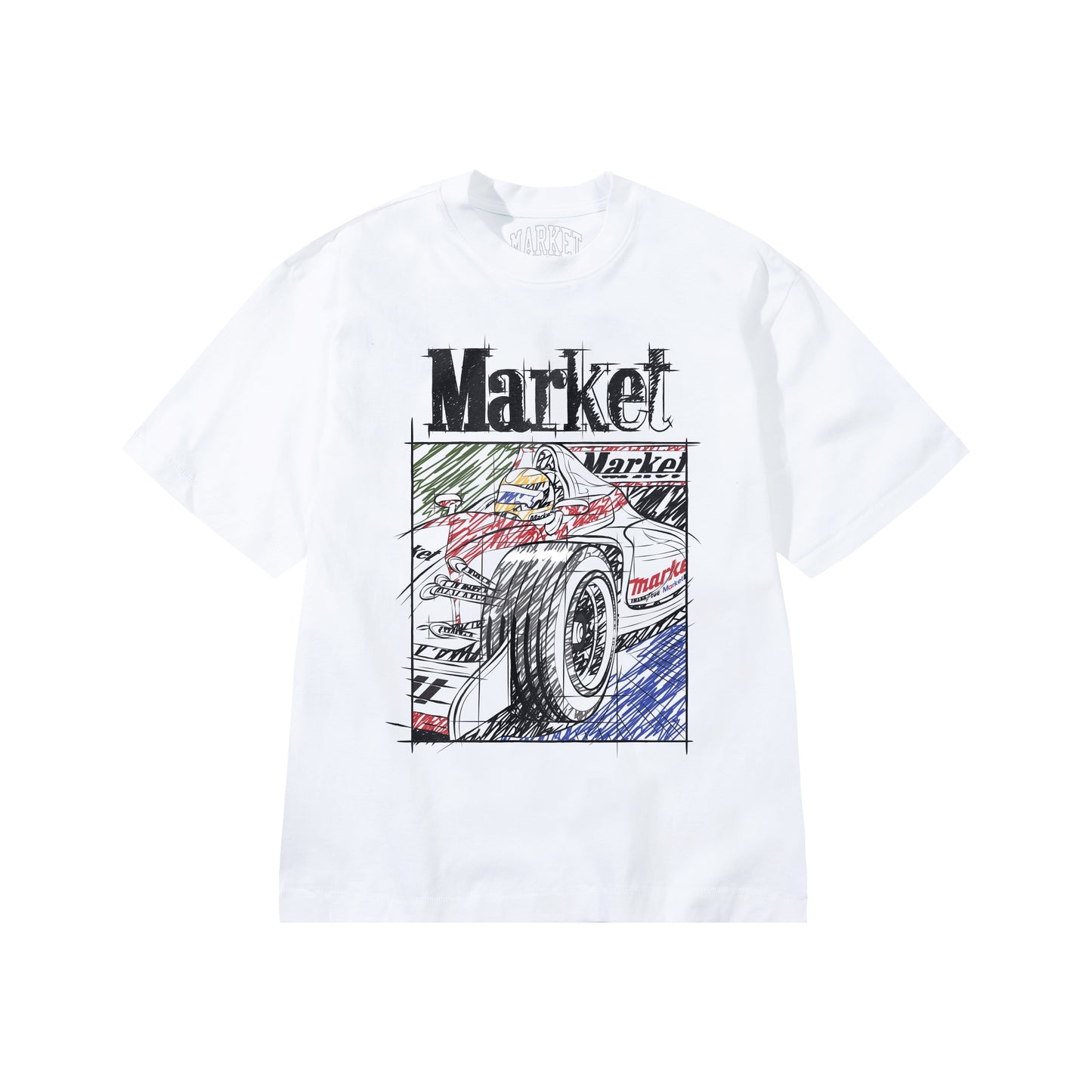 Scribbled Formula UV T-Shirt