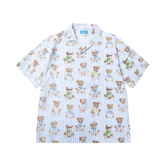 Teddy Striped SS Woven