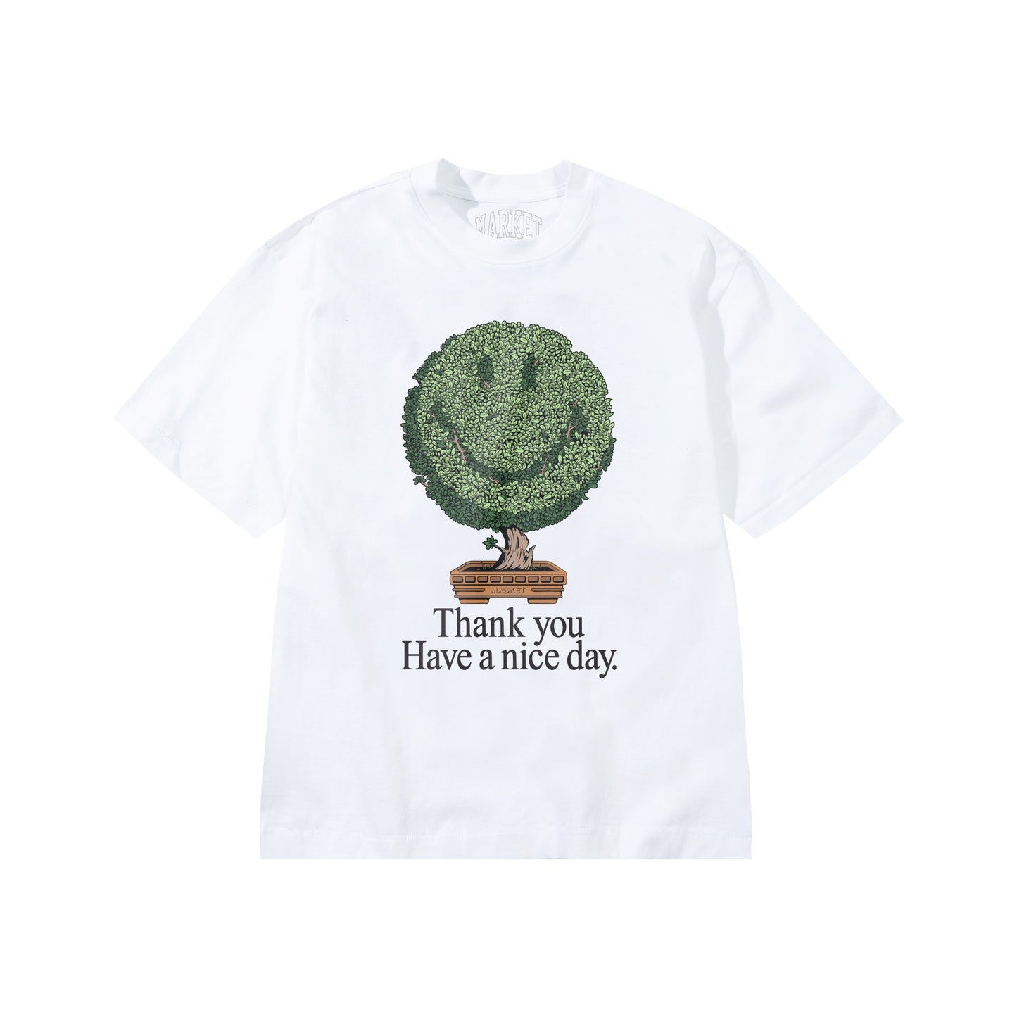 Smiley Bonsai Tree T-Shirt