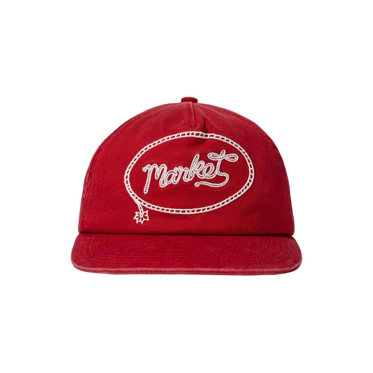 MARKET LASSO LOCKUP 5-PANEL HAT