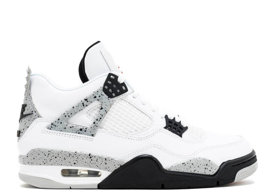 AJ4 White Cement Sz 9.5 DS